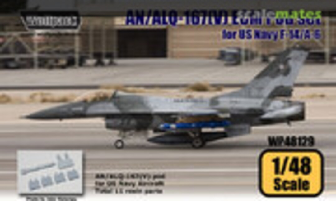 1:48 AN/ALQ-167(V) ECM Pod Set (Wolfpack WP48129)