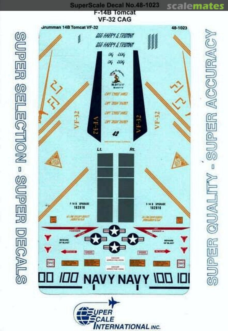 Boxart F-14B Tomcat 48-1023 SuperScale International