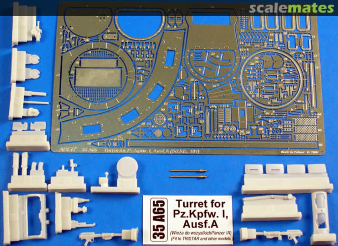 Boxart Turret for Pz.Kpfw.I, Ausf. A 35A65 Aber