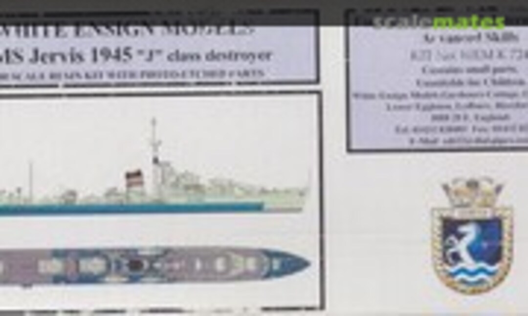 H.M.S. Jervis 1945 (White Ensign Models K 724)