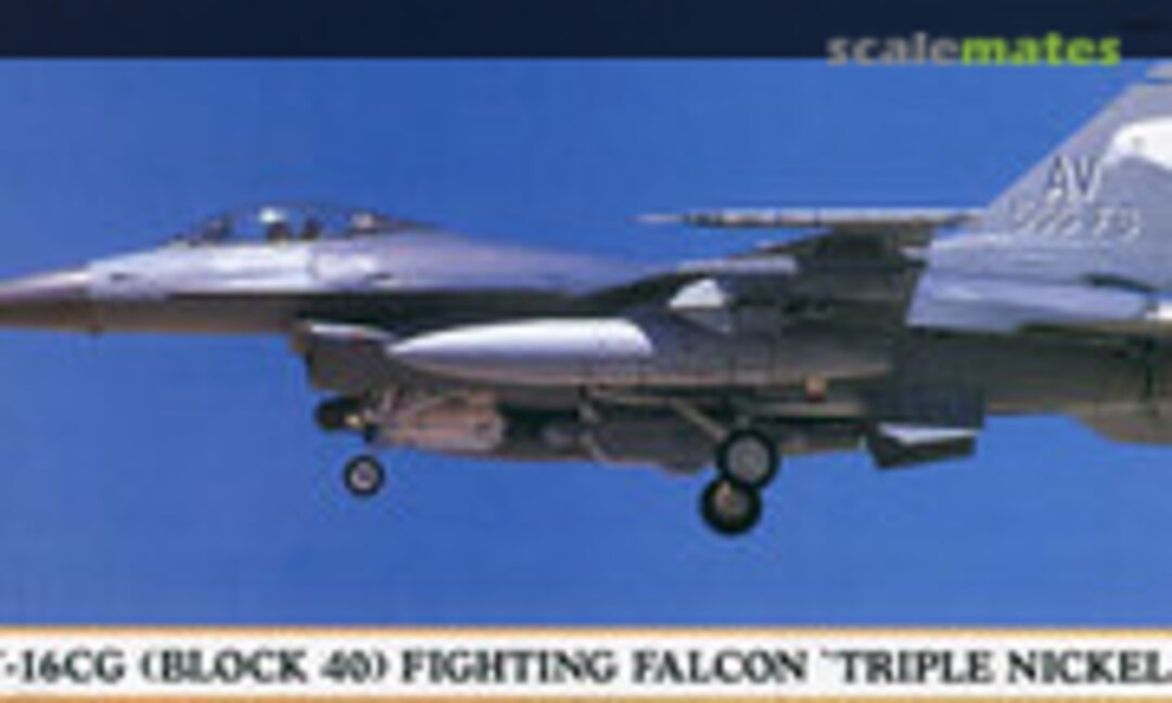 1:72 F-16CG (Block 40) Fighting Falcon `Triple Nickel´ (Hasegawa 00169)