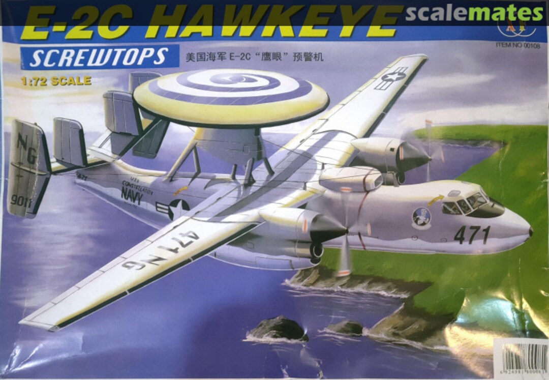 Boxart Grumman E-2C Hawkeye "Screw Tops" 00108 CC XF