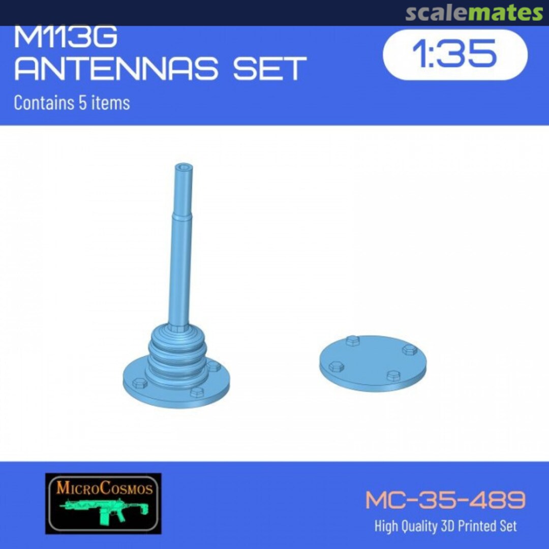 Boxart M113G Antennas Set MC-35-489 3D MicroCosmos