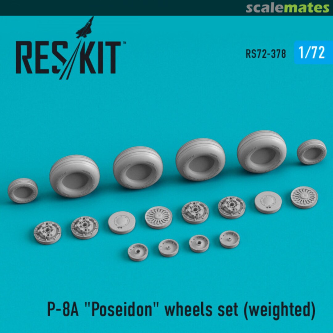 Boxart P-8A "Poseidon" wheels set (weighted) RS72-378 ResKit