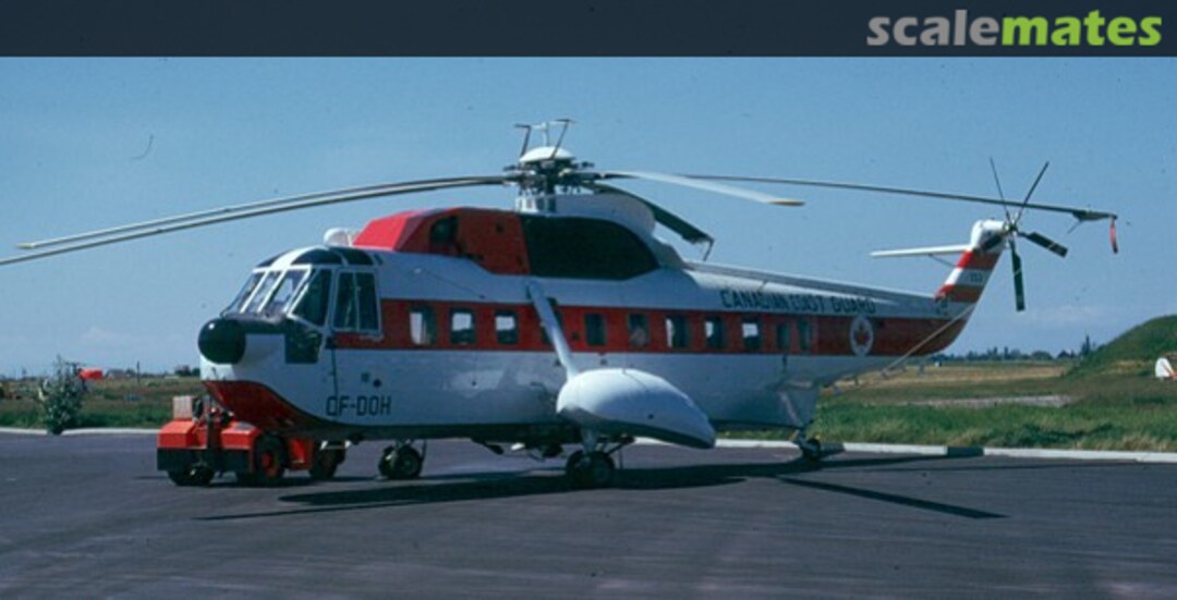 Boxart Sikorsky S-61N - Canadian Coast Guard (Early) 180 CanMilAir