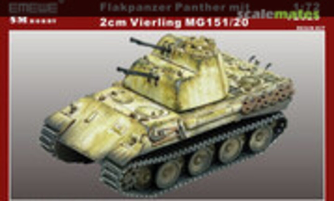 1:72 Flakpanzer Panther mit 2cm Vierling MG151/20 (5M Hobby 72029)