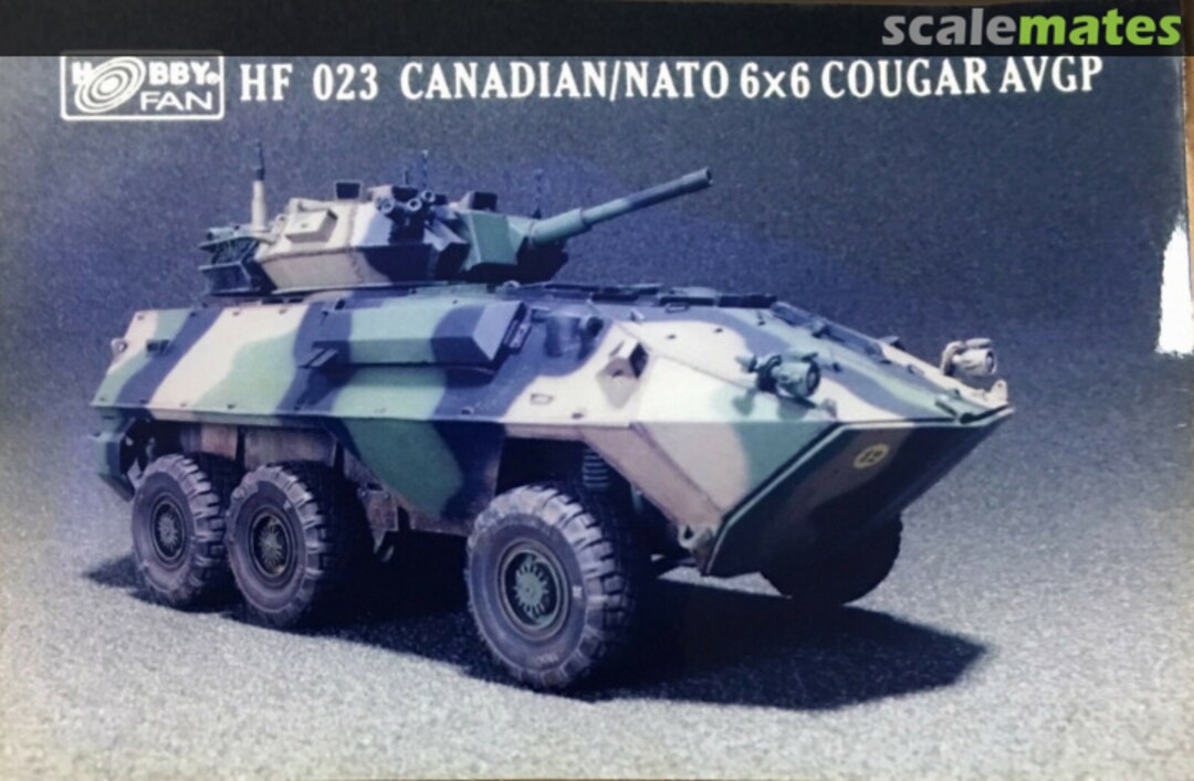 Contents Canadian/NATO 6x6 Cougar AVGP HF023 Hobby Fan