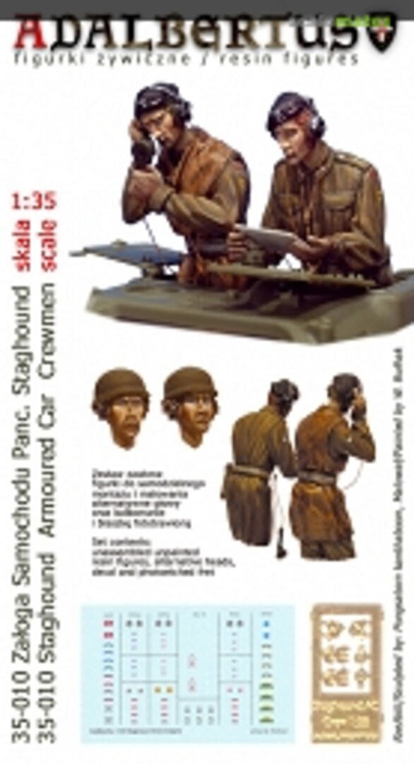 Boxart Staghound AC Crew 1944-45 35-010 Adalbertus