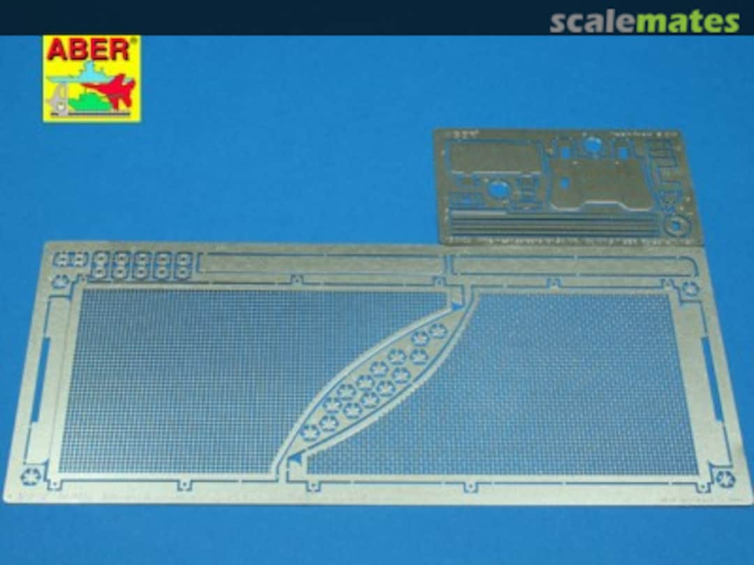 Contents Tiger II Porsche Vol.8 Anti Mine Mesh & Additional Parts (for Tamiya, Trumpeter) 16042 Aber