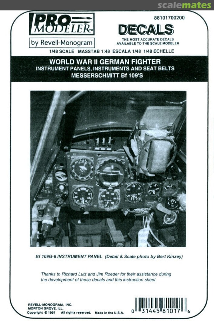 Boxart World War II German Fighter 88101700200 Pro Modeler