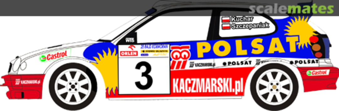 Boxart Toyota Corolla WRC (D1 SPORT) "POLSAT" 24074 MF-Zone