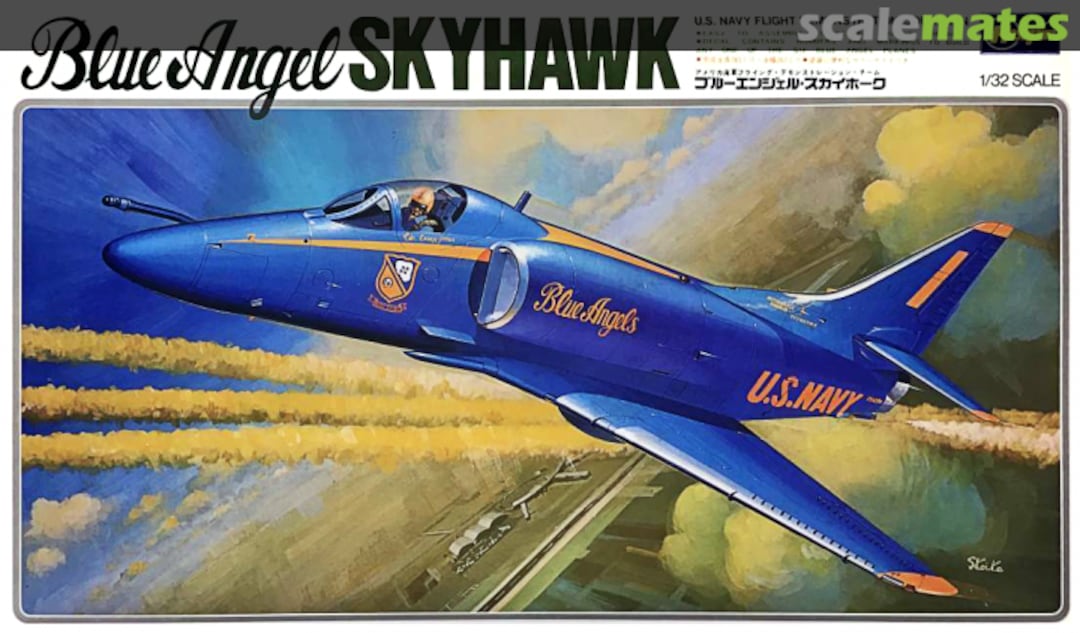 Boxart Blue Angel Skyhawk JS-118 Hasegawa