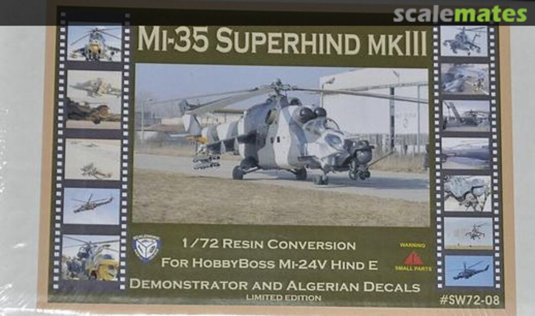 Boxart Mil Mi-35 Superhind Mk.3 SW72-08 ScaleWorx