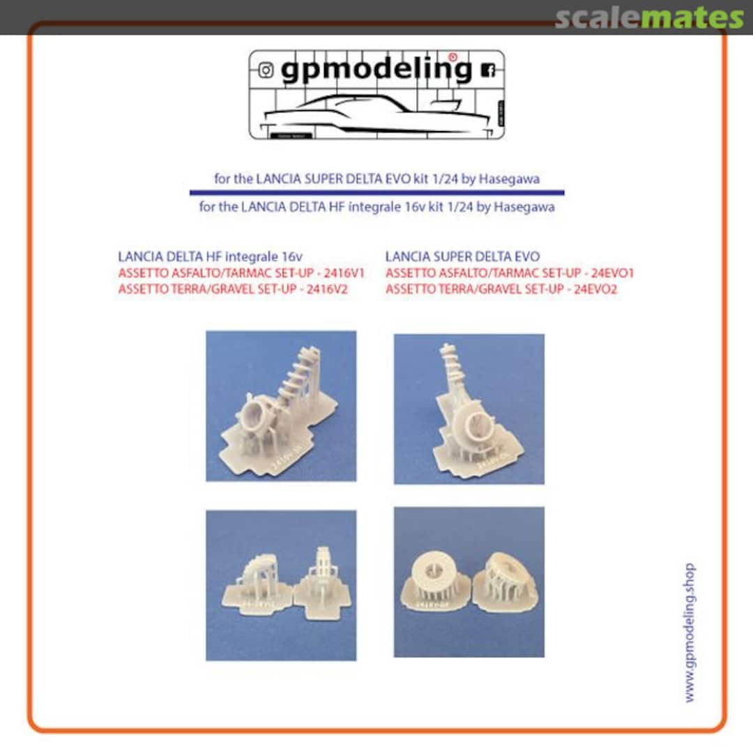 Boxart Tarmac Set-Up for Lancia Delta EVO 24EVO1 GPmodeling
