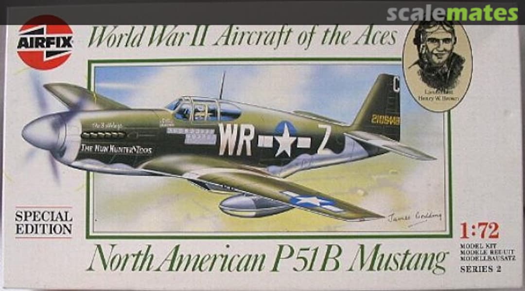 Boxart North American P-51B Mustang 02083 Airfix