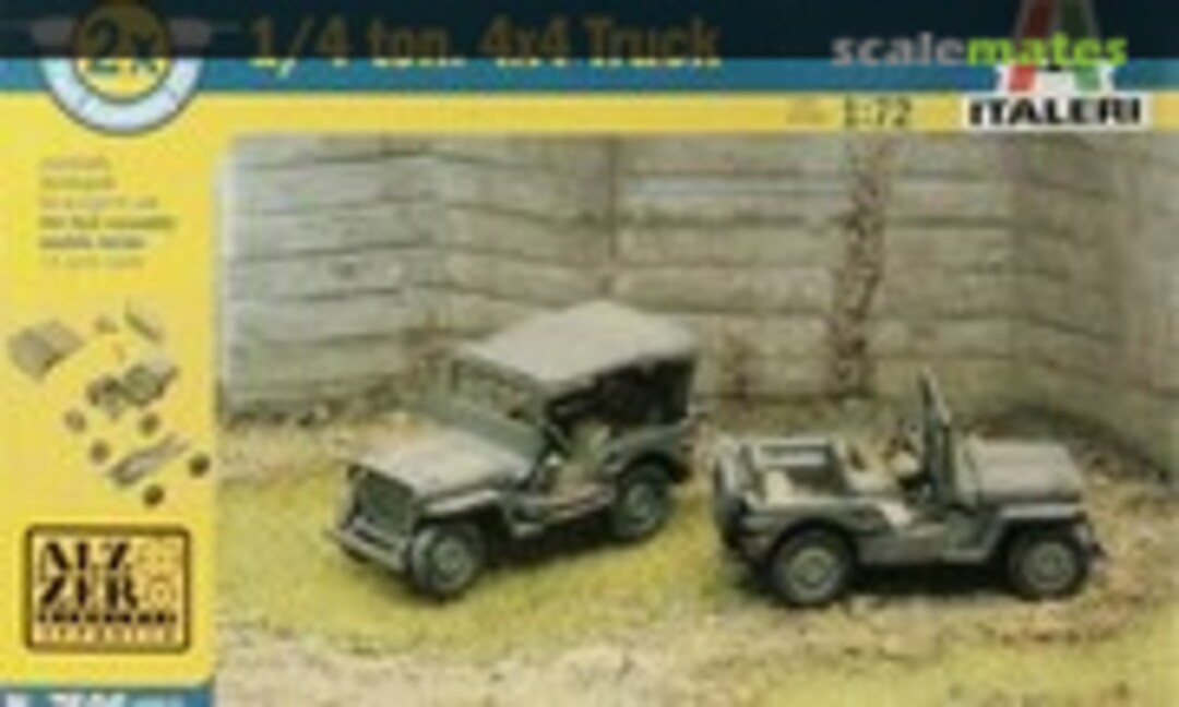 1:72 Truck 1⁄4-ton 4×4 - Willys Jeep (Italeri 7506)