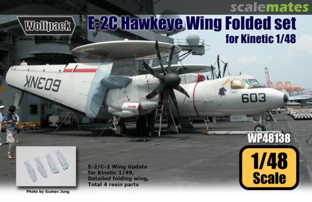 Boxart E-2C Hawkeye Wing Folded Set WP48138 Wolfpack