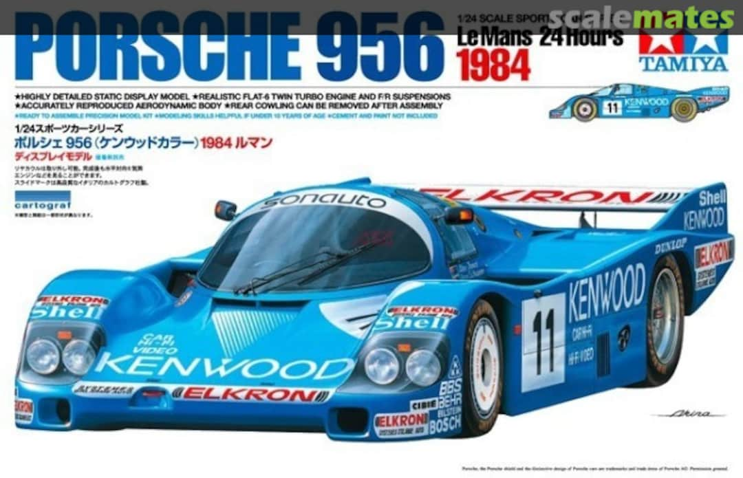 Boxart Porsche 956 24314 Tamiya