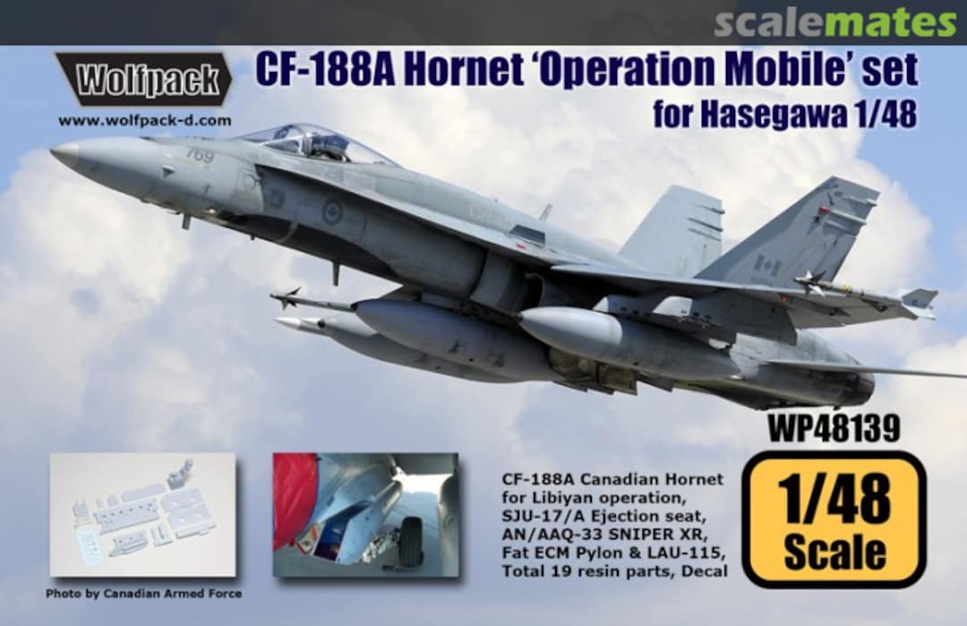 Boxart CF-188A Hornet 'Operation Mobile' Set WP48139 Wolfpack