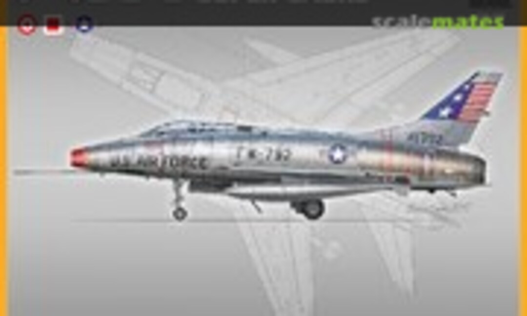 1:72 F-100C Super Sabre (PM Model PM-402)