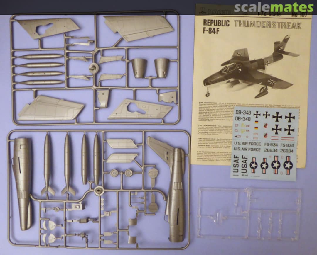 Contents Thunderstreak 107 Italeri