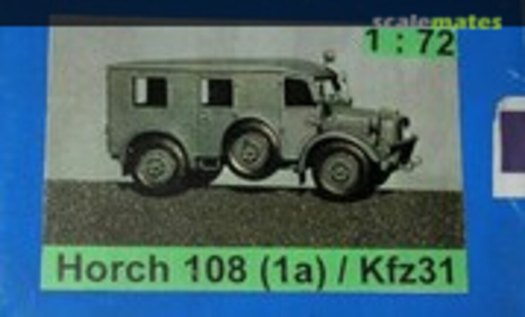 1:72 Horch 108 (1a) / Kfz. 31 Sankra (MarS 7229)