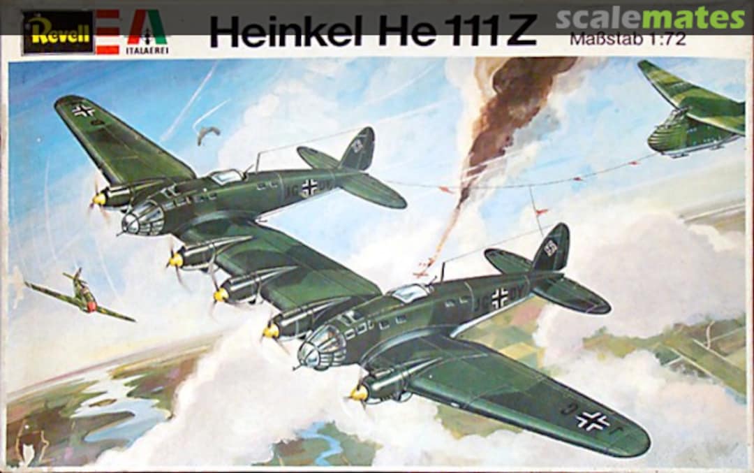 Boxart Heinkel He 111Z H-2014 Revell/Italaerei