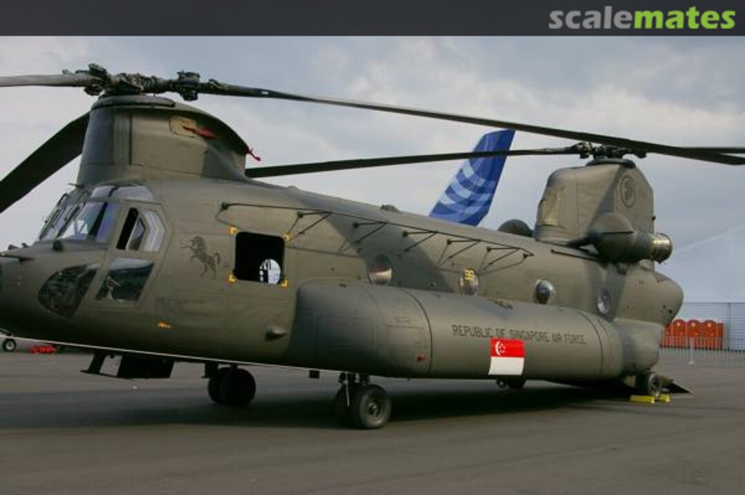 Boxart Boeing CH-47SD Chinook - Rep of Singapore Air Force 480 CanMilAir