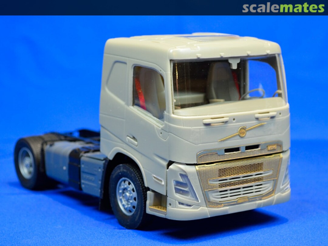 Boxart Swedish Construction Truck, Sleeper Cab, Flat Roof ANMT-123-EL A&N Model Trucks