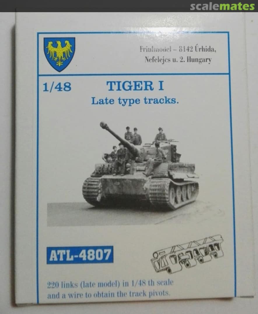 Boxart Tiger I ATL-4807 Friulmodel