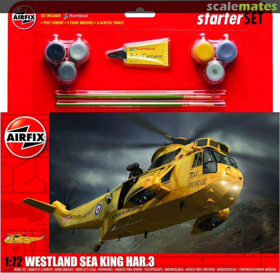 Boxart Westland Sea King HAR.3 A55307 Airfix