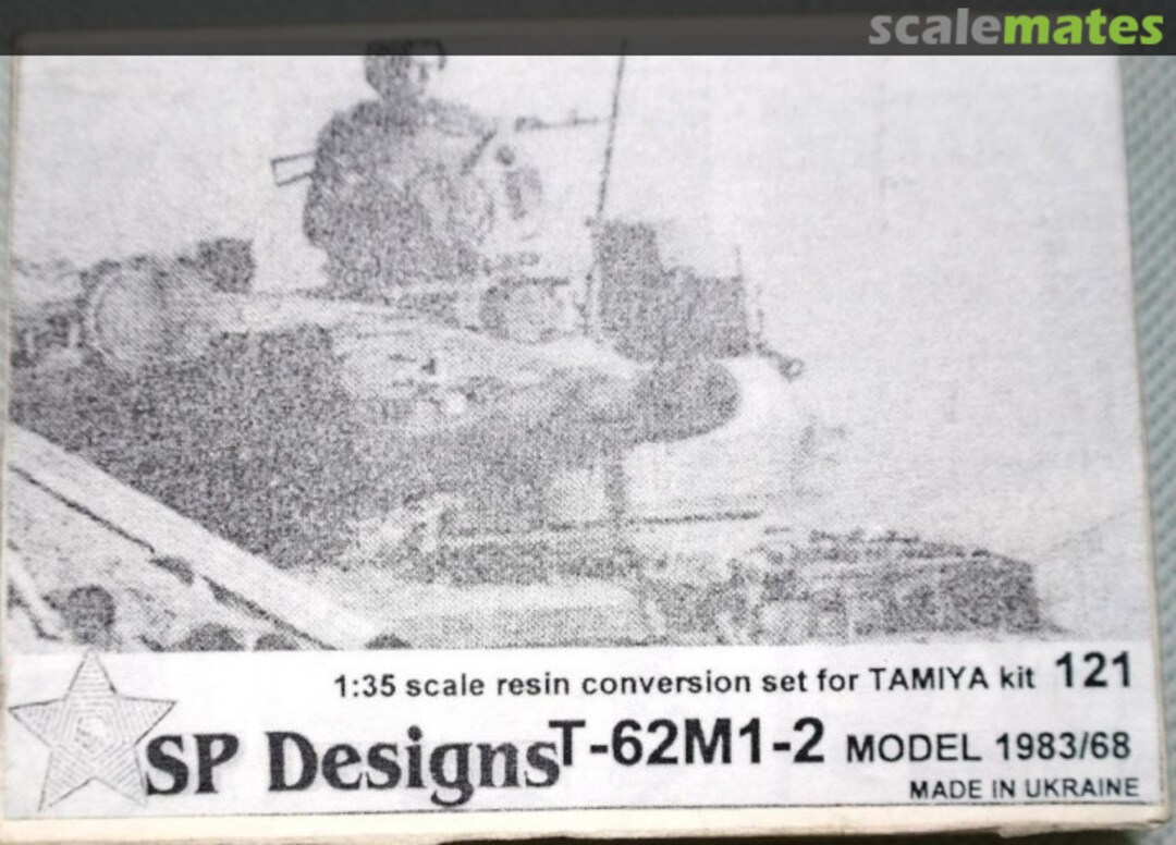 Boxart T-62M1-2 Model 1983/68 121 SP Designs