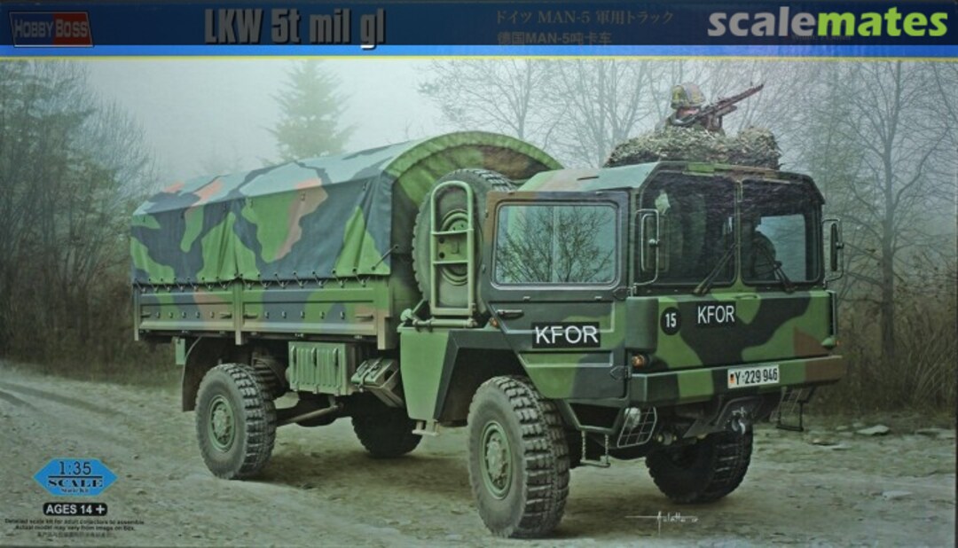 Boxart LKW 5t mil gl 85507 HobbyBoss