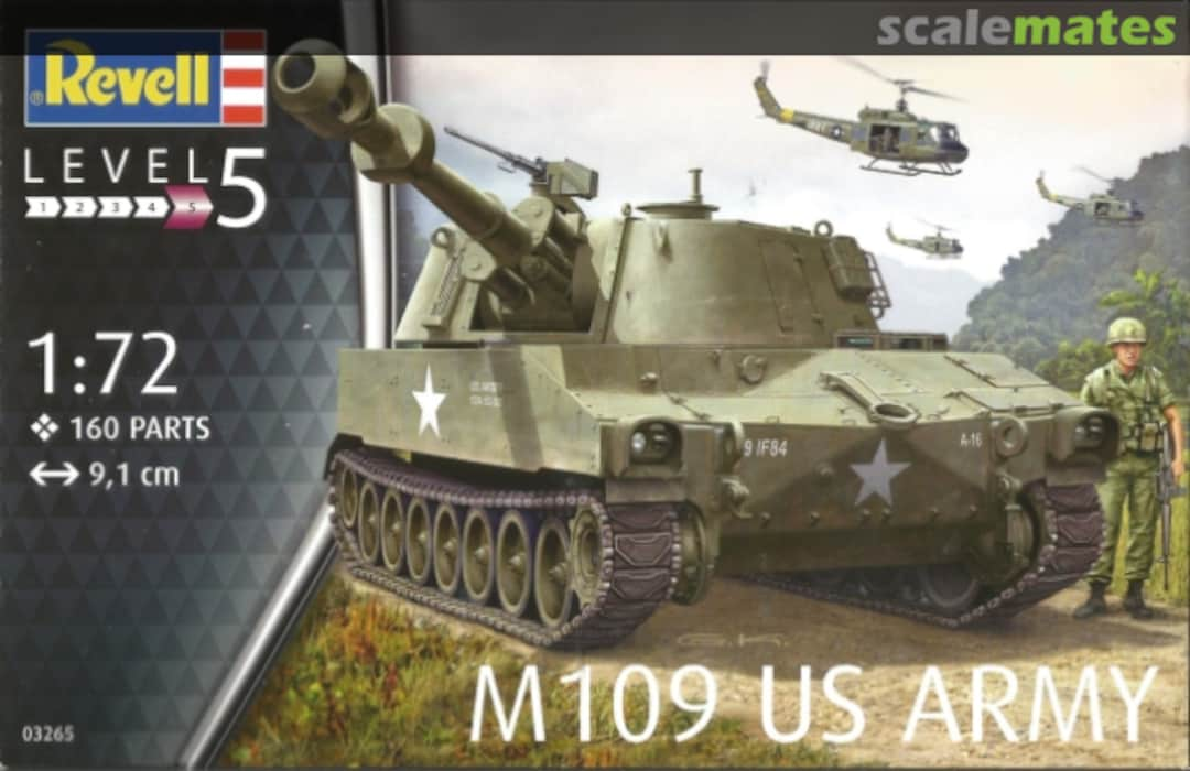 Boxart M109 US Army 03265 Revell