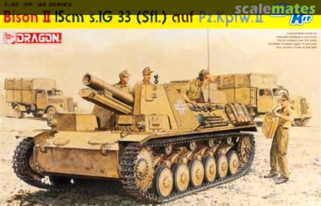 Boxart Bison II - 15 cm s.IG 33 (Sfl.) auf Pz.Kpfw. II 6440 Dragon