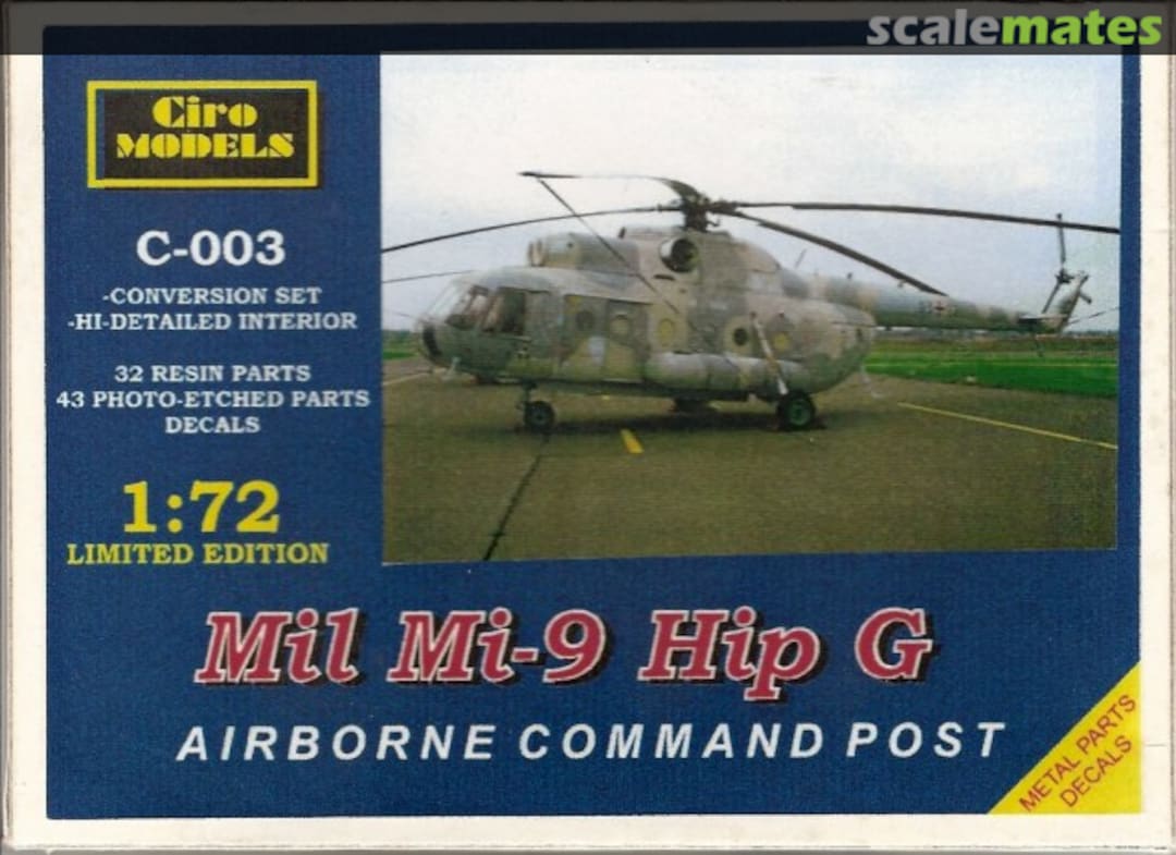 Boxart Mil Mi-9 Hip G C-003 Ciro Models