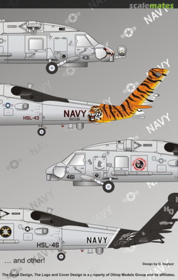 Boxart Sikorsky SH-60B Sea Hawk 48-28 Authentic Decals