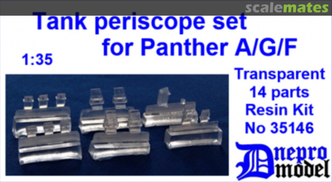 Boxart Tank periscope set for Panther A/G/F 35146 Dnepro Model