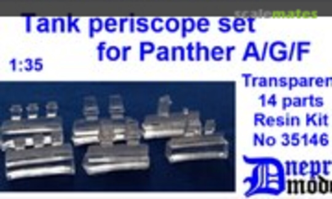 1:35 Tank periscope set for Panther A/G/F (Dnepro Model 35146)