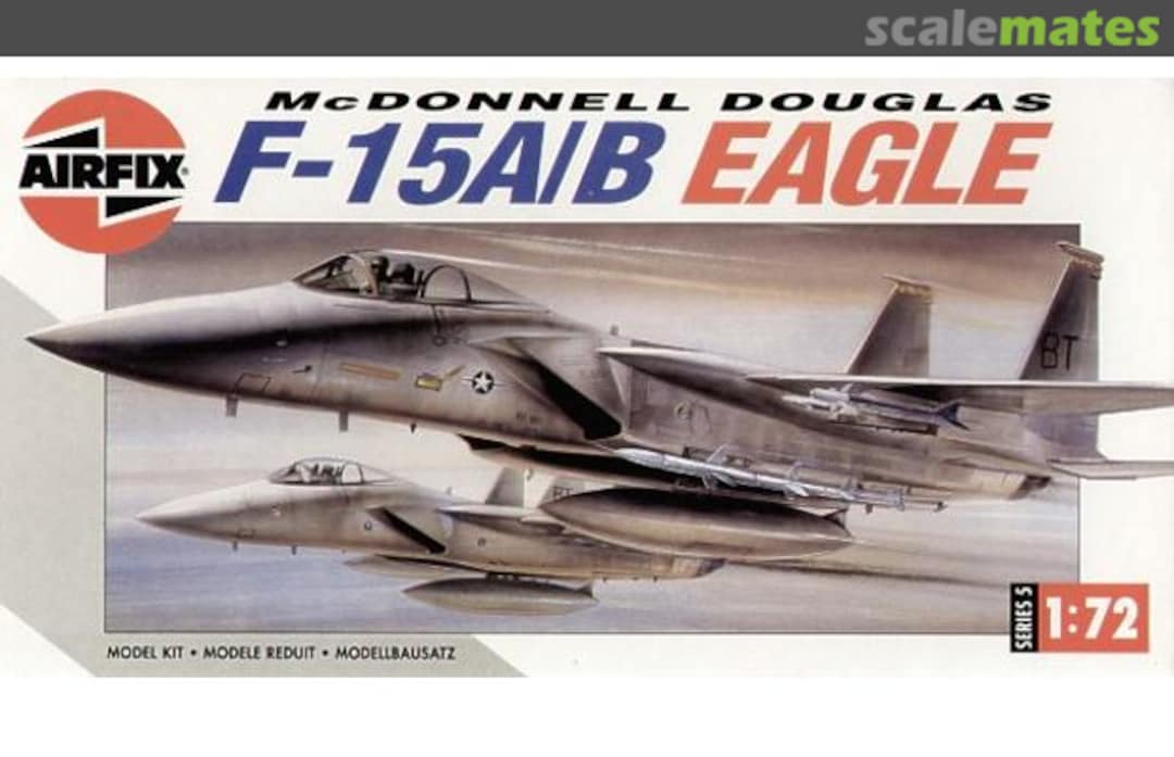 Boxart McDonnell Douglas F-15A/B Eagle 05015 Airfix