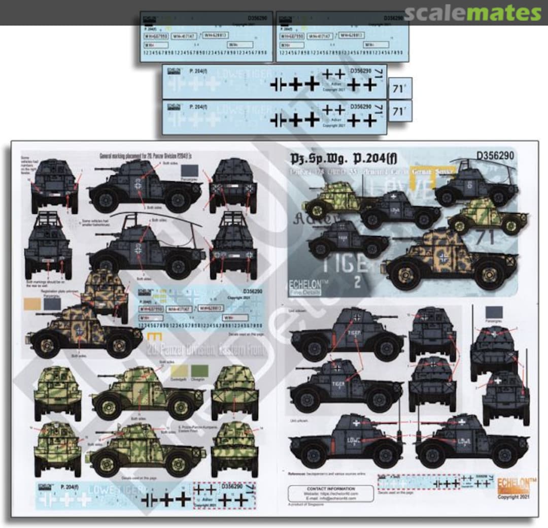 Boxart Pz.Sp.Wg. P.204(f) D356290 Echelon Fine Details