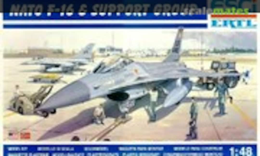 1:48 NATO F-16 &amp; Support Group (ESCI/ERTL 4078)