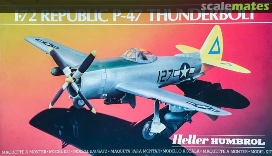 Boxart Republic P-47 Thunderbolt 80267 Heller Humbrol