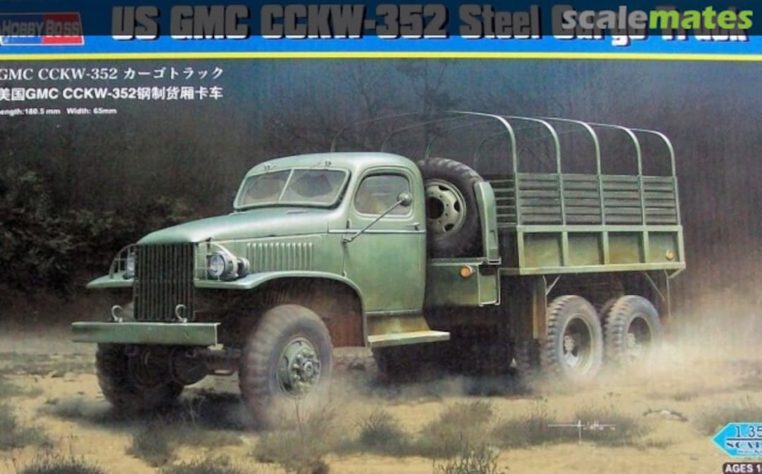 Boxart GMC CCKW-352 Steel Cargo Truck 83831 HobbyBoss