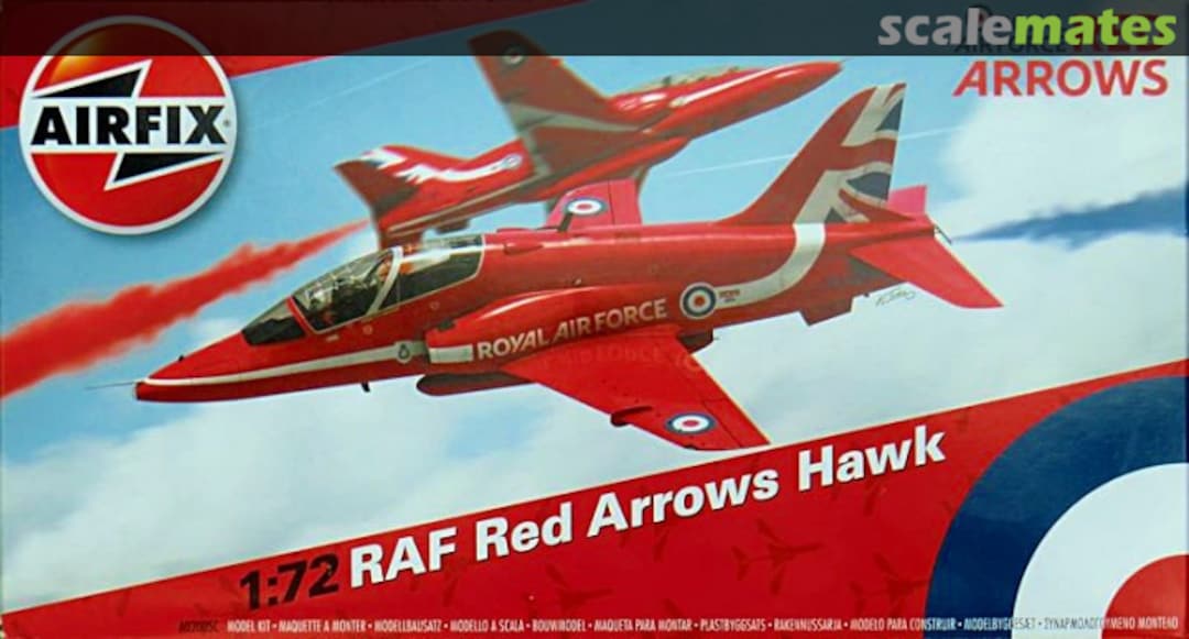 Boxart RAF Red Arrows Hawk A02005C Airfix