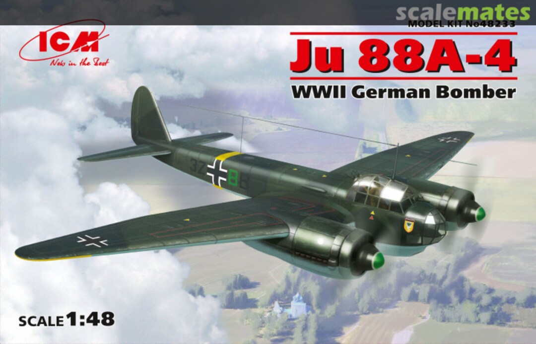 Boxart Ju 88A-4 48233 ICM