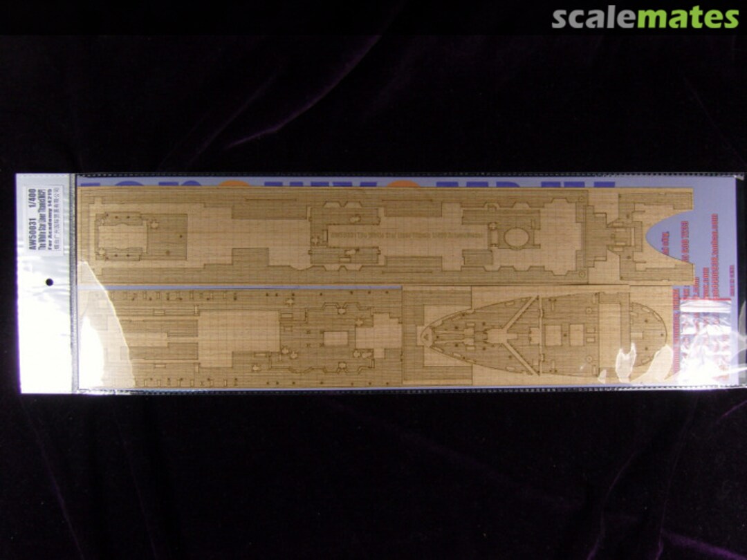 Boxart Wood Deck Seal for Titanic MCP (for Academy 14215) AW50031 ArtwoxModel