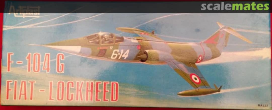 Boxart F-104 G Fiat - Lockheed 118 Artiplast