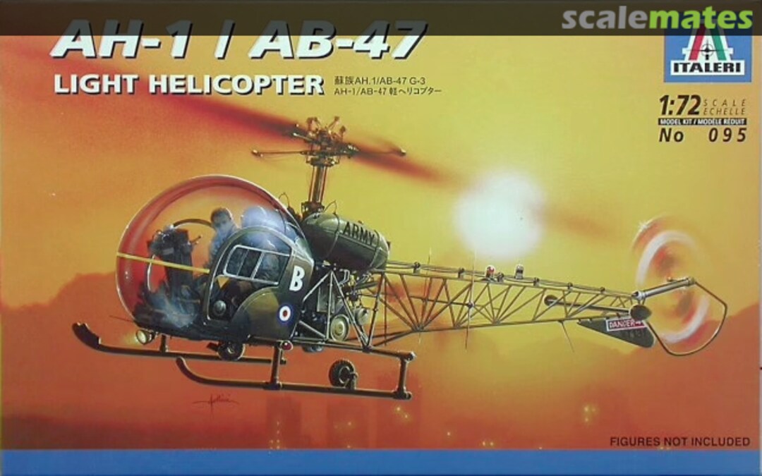 Boxart AH-1 / AB-47 095 Italeri