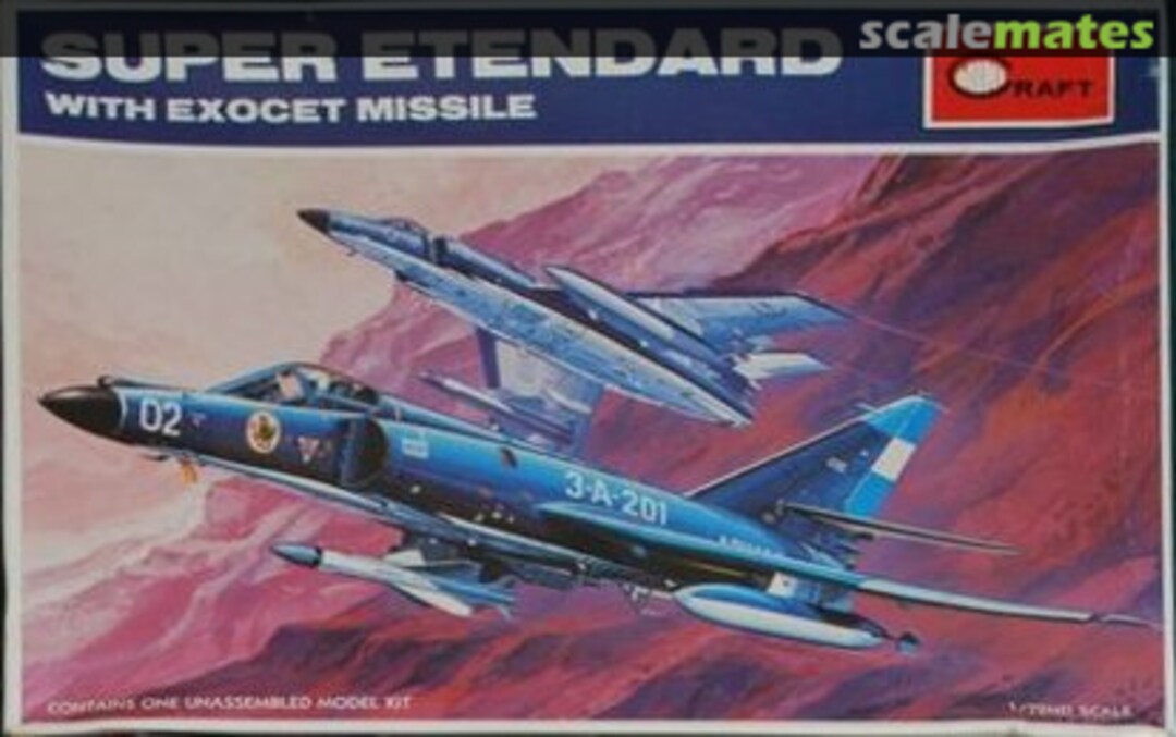 Boxart Super Etendard 1602 Minicraft Model Kits